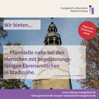 Pfarrer/in gesucht in der Pfarrei Großheirath-Rossach-Watzendorf